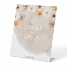 Baby i Bloom Pedestal Gift-tecken