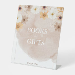 Baby i Bloom Pedestal Gift-tecken