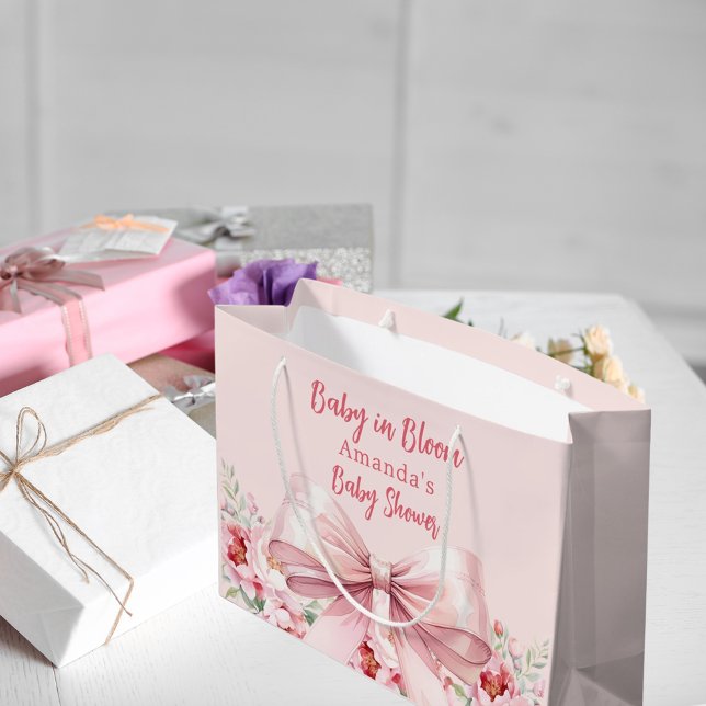 Baby i Bloom rosa  blommigt Baby Shower (Skapare uppladdad)