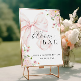 Baby i Bloom Rosa Bow Bouquet Pub Poster