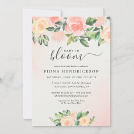 Baby i Bloom | Rosa & persiko-Blommigt, babykläder