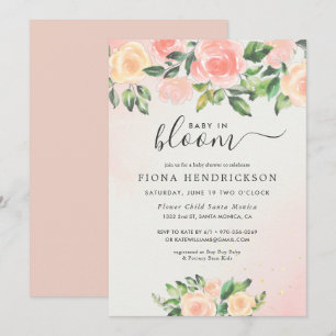 Baby i Bloom Rosa & persiko-Blommigt, babykläder
