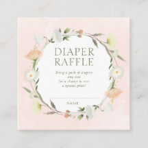 Baby i Bloom Shower Diaper Raffle