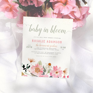 Baby i Bloom Sweet Rosa Garden ThMB Shower Vykort