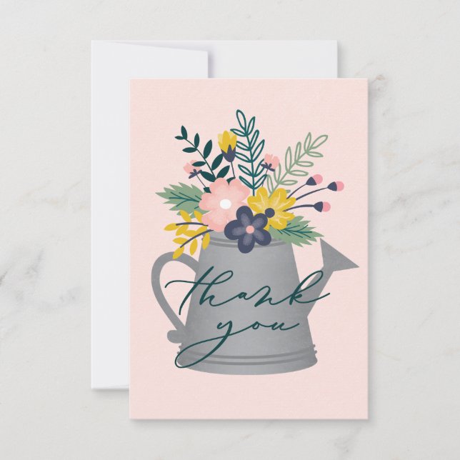 Baby i Bloom Tack Kort (Framsida)