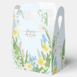 Baby i Bloom Vår Påsk Baby Shower Presentaskar
