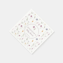 Baby i bloom violetta babydusch pappra blöjor