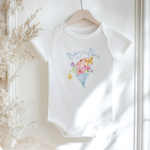 Baby i Bloom Whimsical Watercolor Bouquet T Shirt