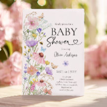 Baby i Bloom WildblomButterflies Baby Shower