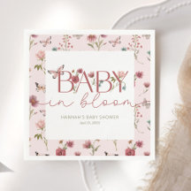 Baby i Bloom Wildblomme Baby Shower