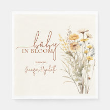 Baby i Bloom Wildblomme Baby Shower