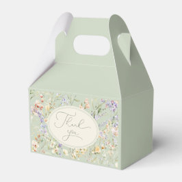 Baby i Bloom Wildblomme Baby Shower Presentaskar