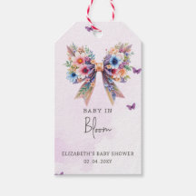 Baby i Bloom Wildblommor Bow Girl Shower