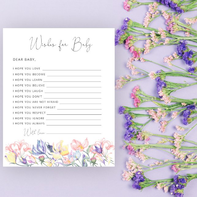 Baby i bloombabydusch Önskemål för baby (Skapare uppladdad)