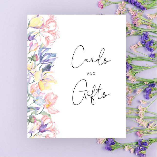 Baby i bloombabyduschkort och presenter poster (Skapare uppladdad)