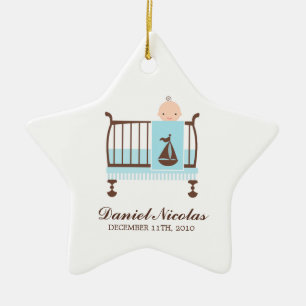 Baby i Crib Ornament