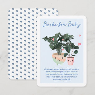 Baby I Knopp Blommande Snygga Krukväxter Böcker Fö Tilläggskort