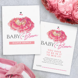 Baby i rosa-babyduschdisken för tilläggskort