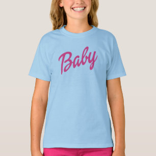 Baby i rosa t shirt