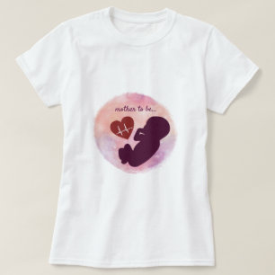 Baby i Womb Mor som ska vara T-Shirt