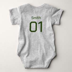 Baby idrottsgrupp Jersey Bodykostym T Shirt