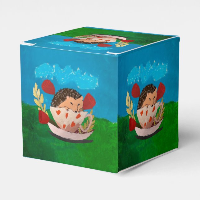 Baby Igelkott Presentaskar (Framsidan Sidan)