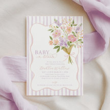 Baby in Bloom - Barnkalas i lila och rosa blomster