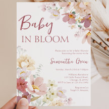 Baby in Bloom -barnkalas