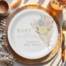 Baby in Bloom Blommig Flicka Barnkalas
