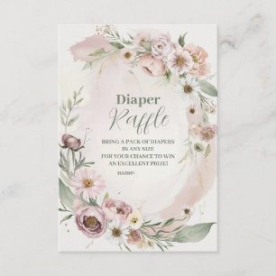 Baby In Bloom Blush Spring Blomster Dopträcka Lott Tilläggskort