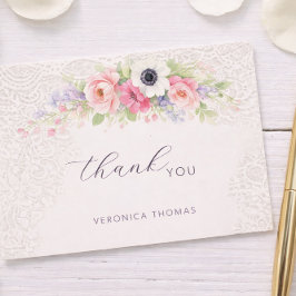 Baby in Bloom Sweet Floral Baby Shower Tack Kort