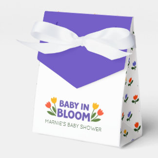 Baby in Bloom! Tulip Floral Garden Baby Shower Presentaskar