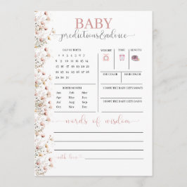 Baby in Bloom | vildblomsförutsägelser och råd 