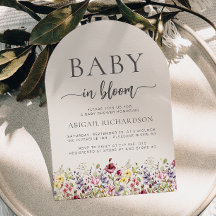 Baby in Bloom Wildflower Beige Valvbarnskväll