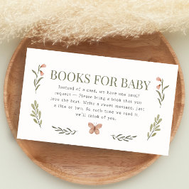 Baby in Bloom Wildflower Shower Books for Baby Tilläggskort