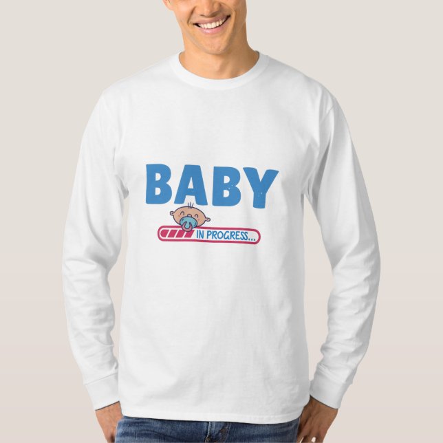 Baby in progress t shirt (Framsida)