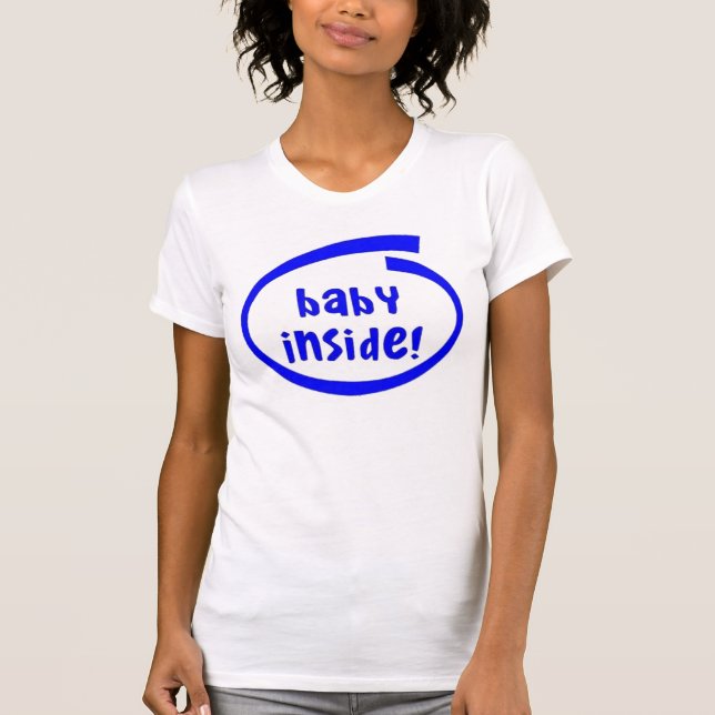 Baby insida! tee (Framsida)