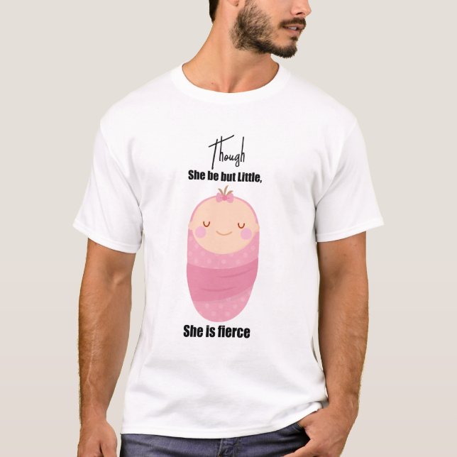 Baby insvept presentdesign t shirt (Framsida)