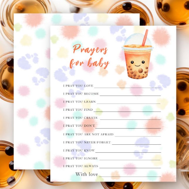 Baby is brewing Bubble Tea Prayers for baby (Skapare uppladdad)