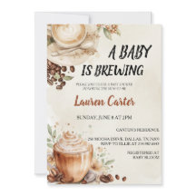 Baby is Brewing! Coffee Bean Baby Shower