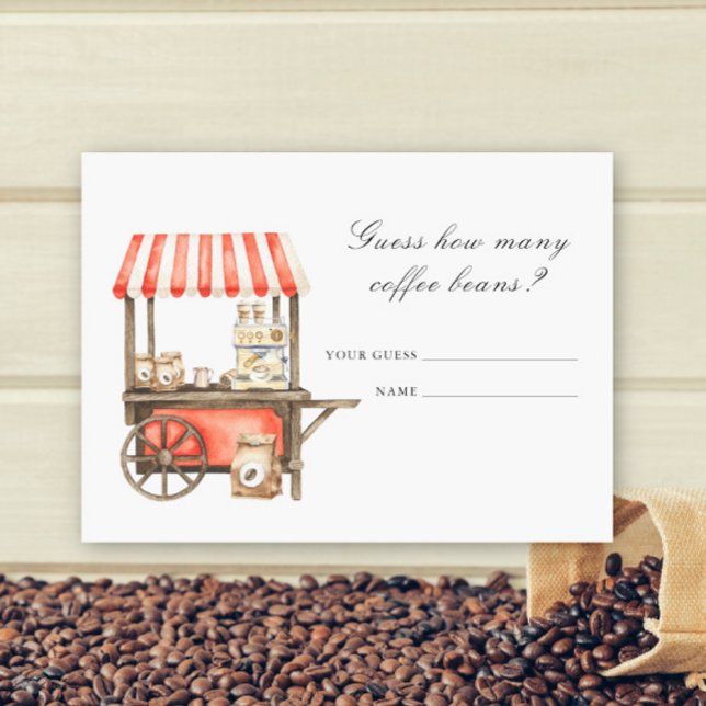 Baby is Brewing coffee cup How many coffee beans Tilläggskort (Skapare uppladdad)