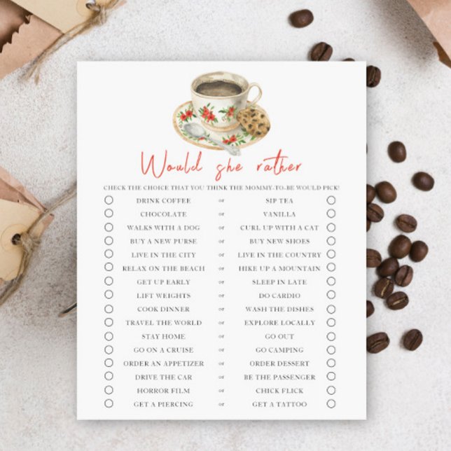 Baby is brewing coffee Would she rather (Skapare uppladdad)