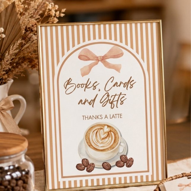Baby Is Brewing Kaffe Baby Shower-presenter Och Bö Poster (Skapare uppladdad)