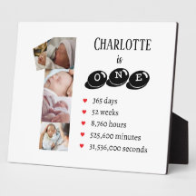 Baby Ist Year Photo Collage Number 1