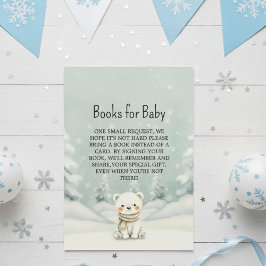 Baby It Cold Outside Polar Bear Books for Baby Tilläggskort