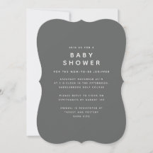Baby it's cold outside baby shower inbjudan