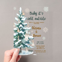 Baby It's Cold Outside Bebisdopp