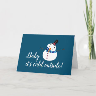 Baby It's Cold Outside, Blå Snömannen Kort