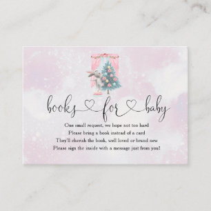 Baby It's Cold Outside Flicka Vinter Baby Shower  Tilläggskort