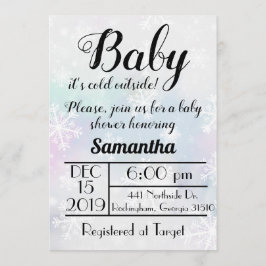 Baby It's Cold Outside Inbjudan